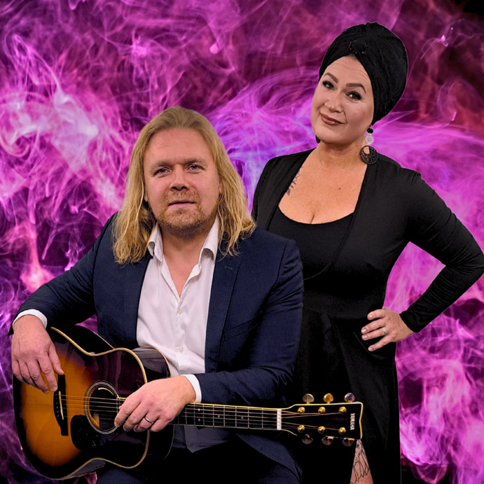 Livemusiikkia synttäreille.