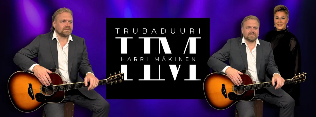 Esiintyjä juhliin Hämeenlinnaan ja koko Suomeen - Trubaduuri Harri Mäkinen tinkimätöntä laatua ja tyyliä estradille. Rento tunnelma ammattitaidolla.